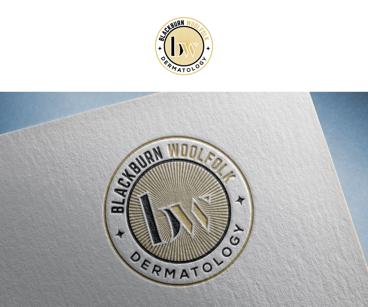 Logo Design by Luckey yaari for Blackburn Woolfolk Dermatology, PLLC | Design #32510830