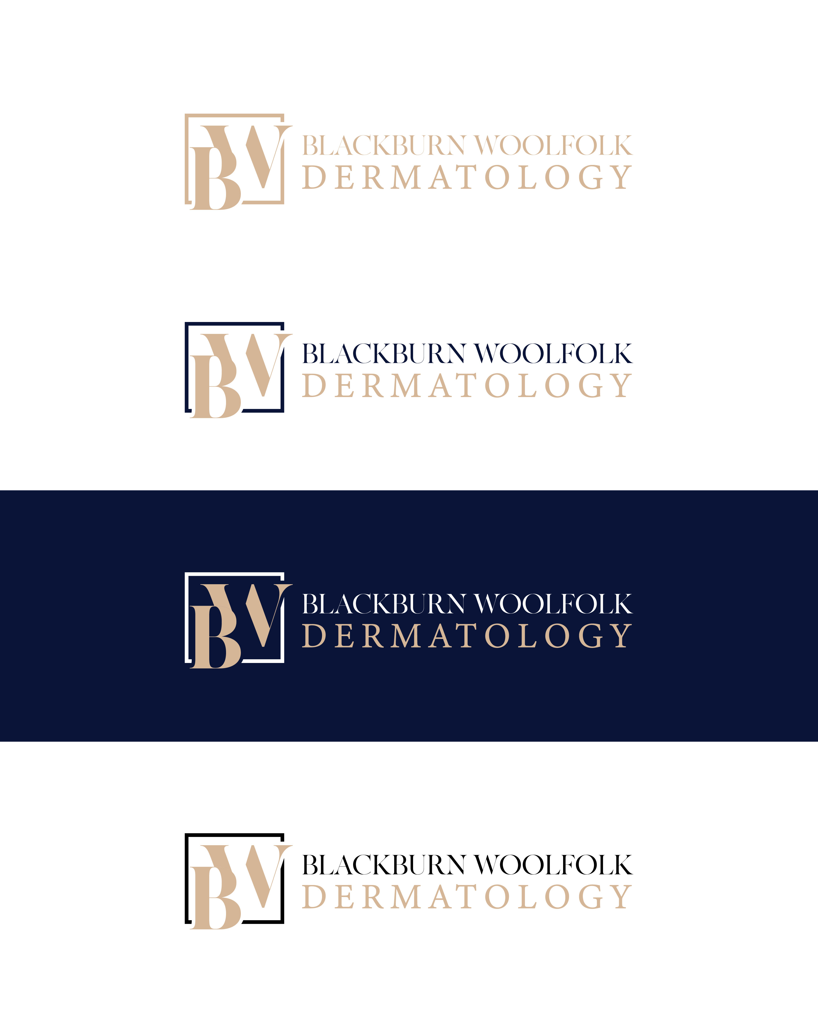 Design de Logo par Design Athics pour Blackburn Woolfolk Dermatology, PLLC | Design #32572234