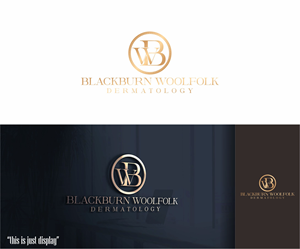 Logo Design by alkaline for Blackburn Woolfolk Dermatology, PLLC | Design: #32503035