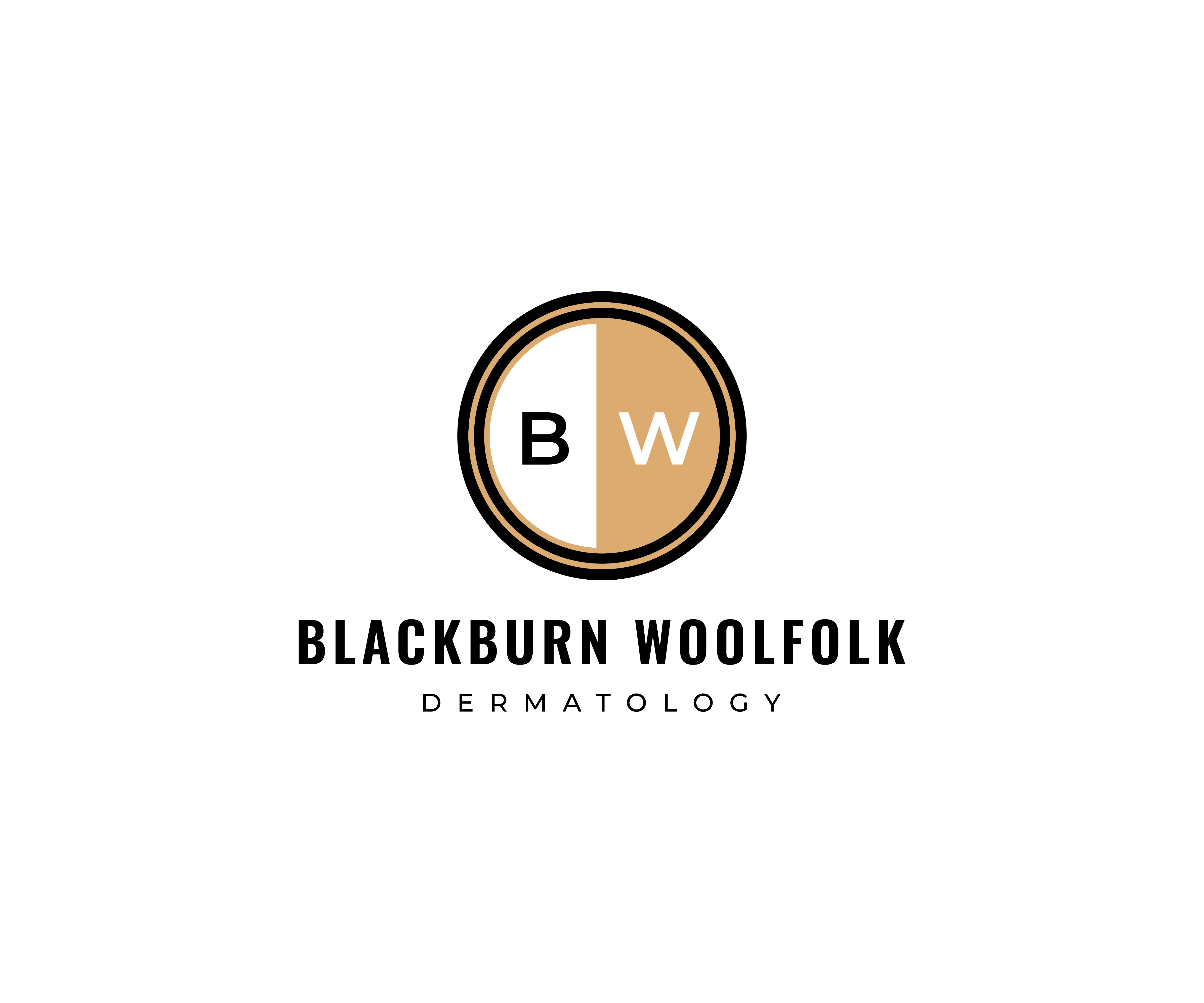 Logo Design by Tube light for Blackburn Woolfolk Dermatology, PLLC | Design #32550000