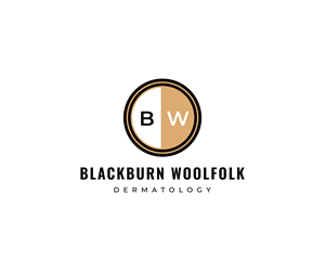 Logo Design by Tube light for Blackburn Woolfolk Dermatology, PLLC | Design: #32550000