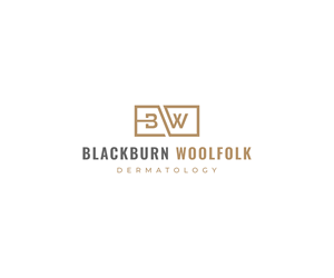 Logo Design by Tube light for Blackburn Woolfolk Dermatology, PLLC | Design: #32550002