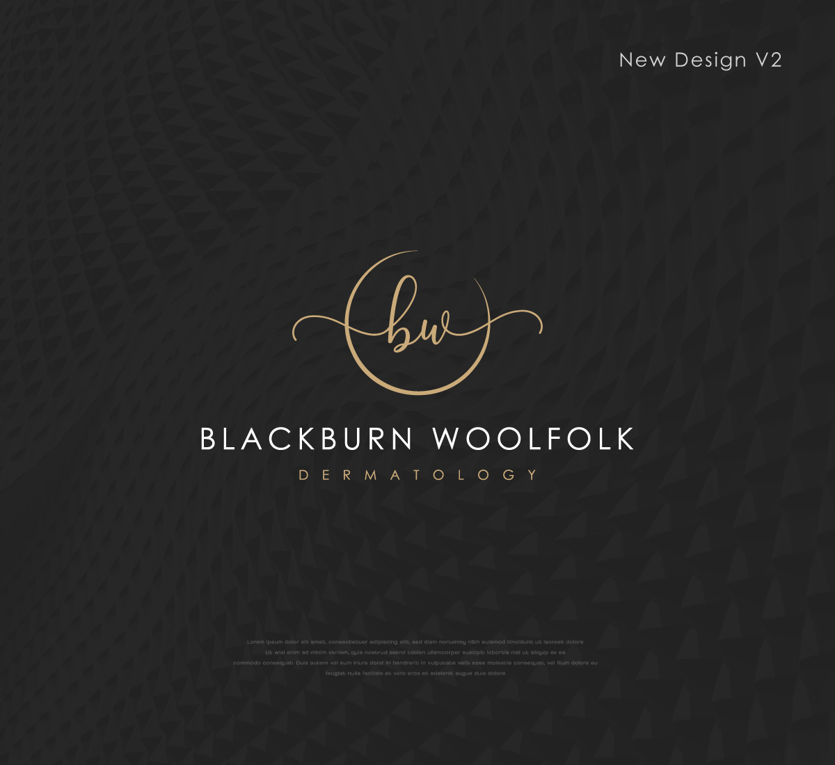 Logo Design by apik. for Blackburn Woolfolk Dermatology, PLLC | Design #32507343