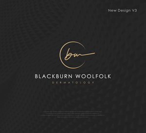 Logo Design by apik. for Blackburn Woolfolk Dermatology, PLLC | Design: #32507360