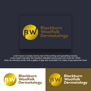 Logo Design by Abigaill_design for Blackburn Woolfolk Dermatology, PLLC | Design: #32513195