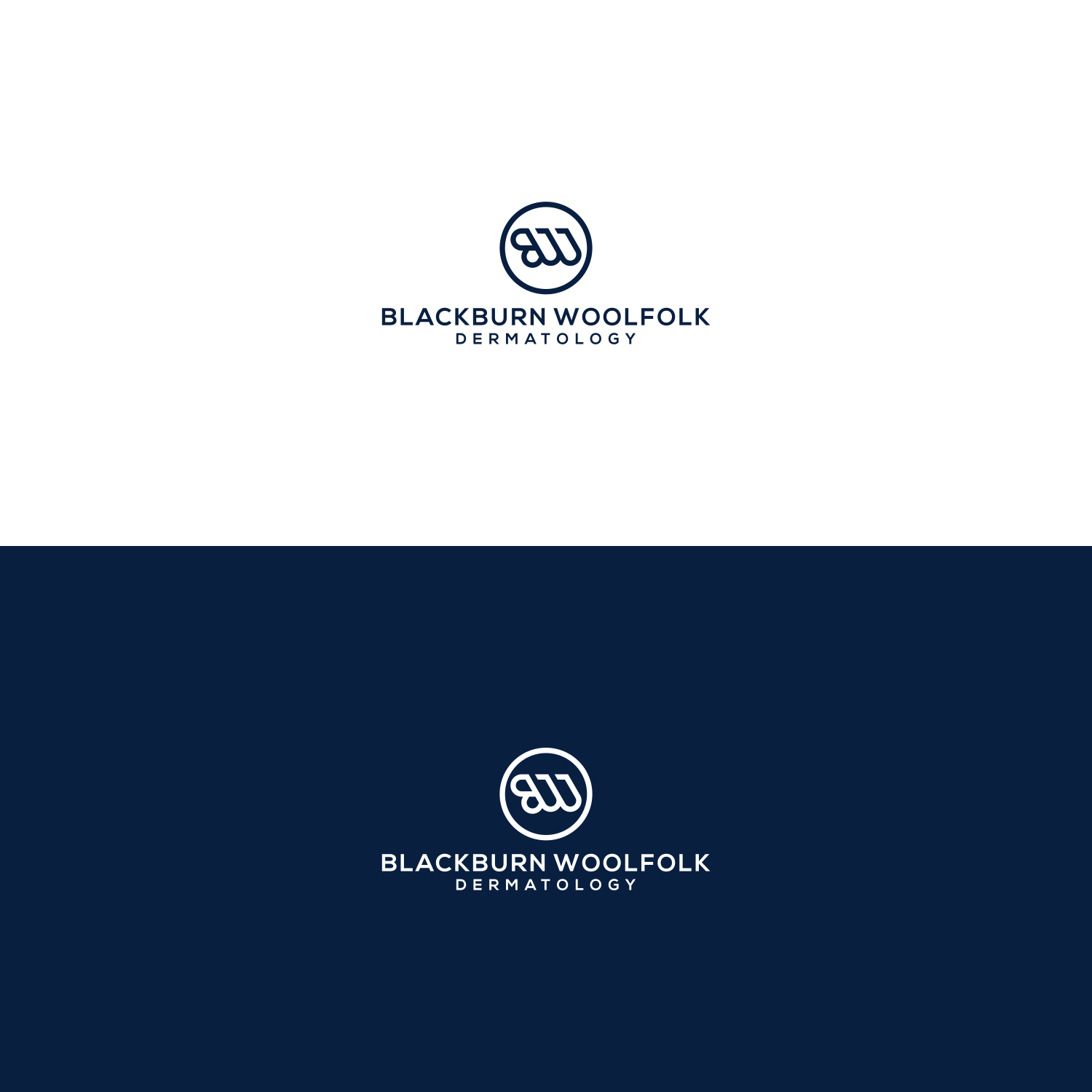Logo Design by tim jago for Blackburn Woolfolk Dermatology, PLLC | Design #32513340