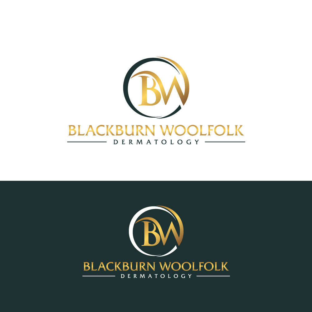 Logo Design by Maria's Creation for Blackburn Woolfolk Dermatology, PLLC | Design #32505797