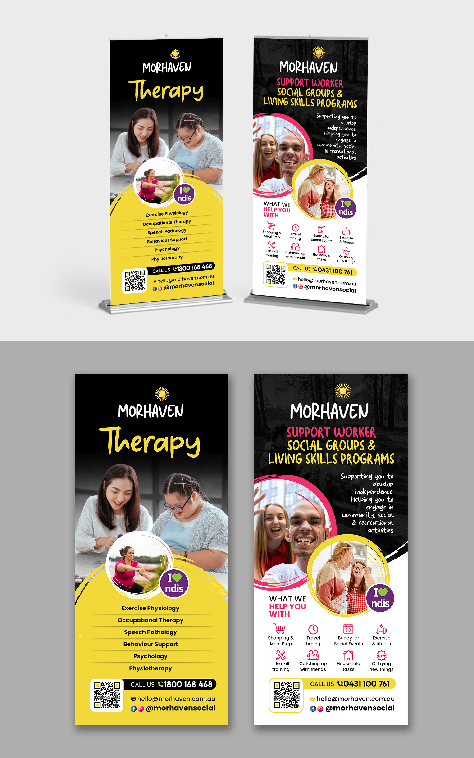 Diseño Gráfico por debdesign para Morhaven Disability Services | Diseño: #32679754