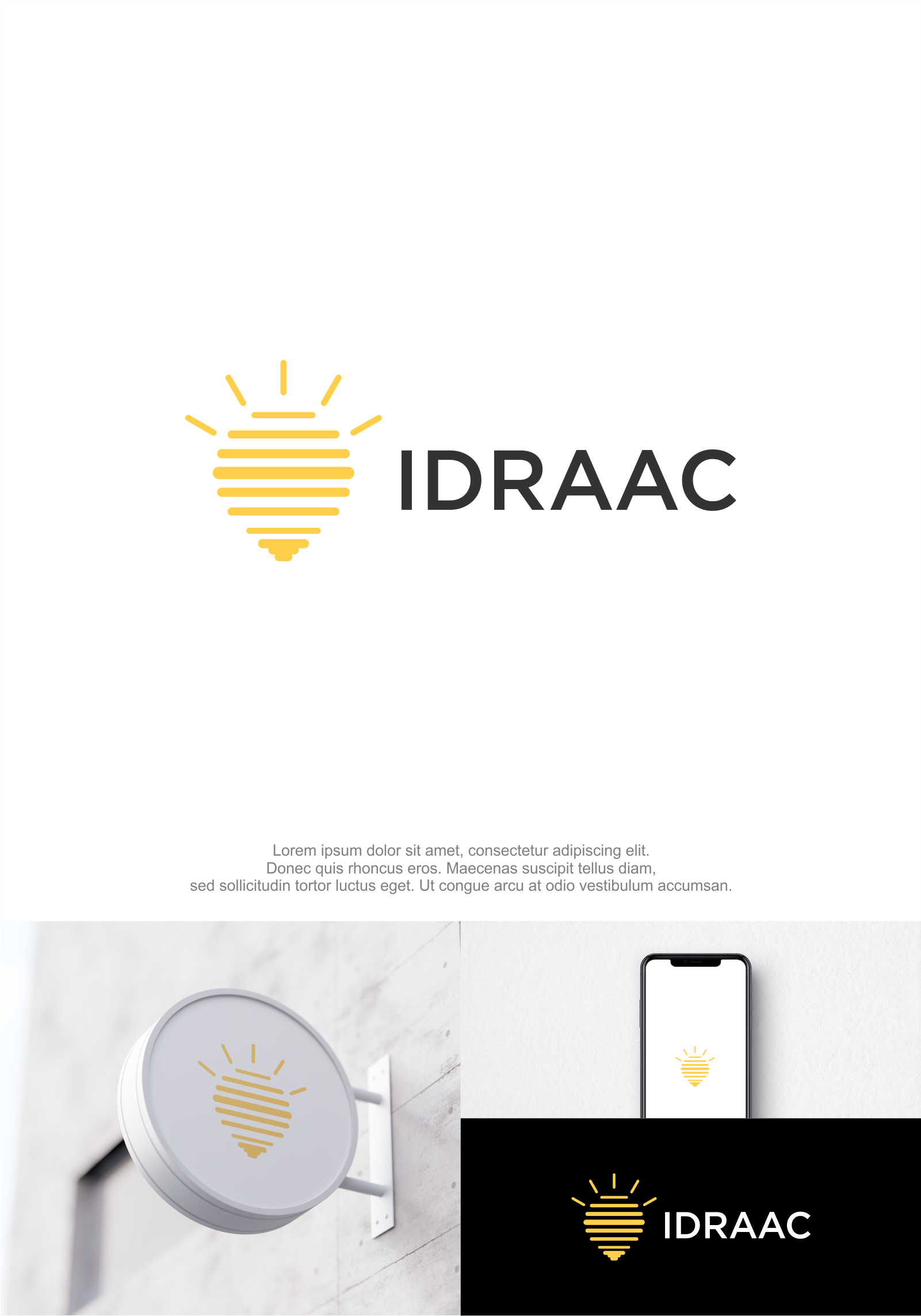 Logo Design by M.Syaiful Huda for IDRAAC | Design #32507428