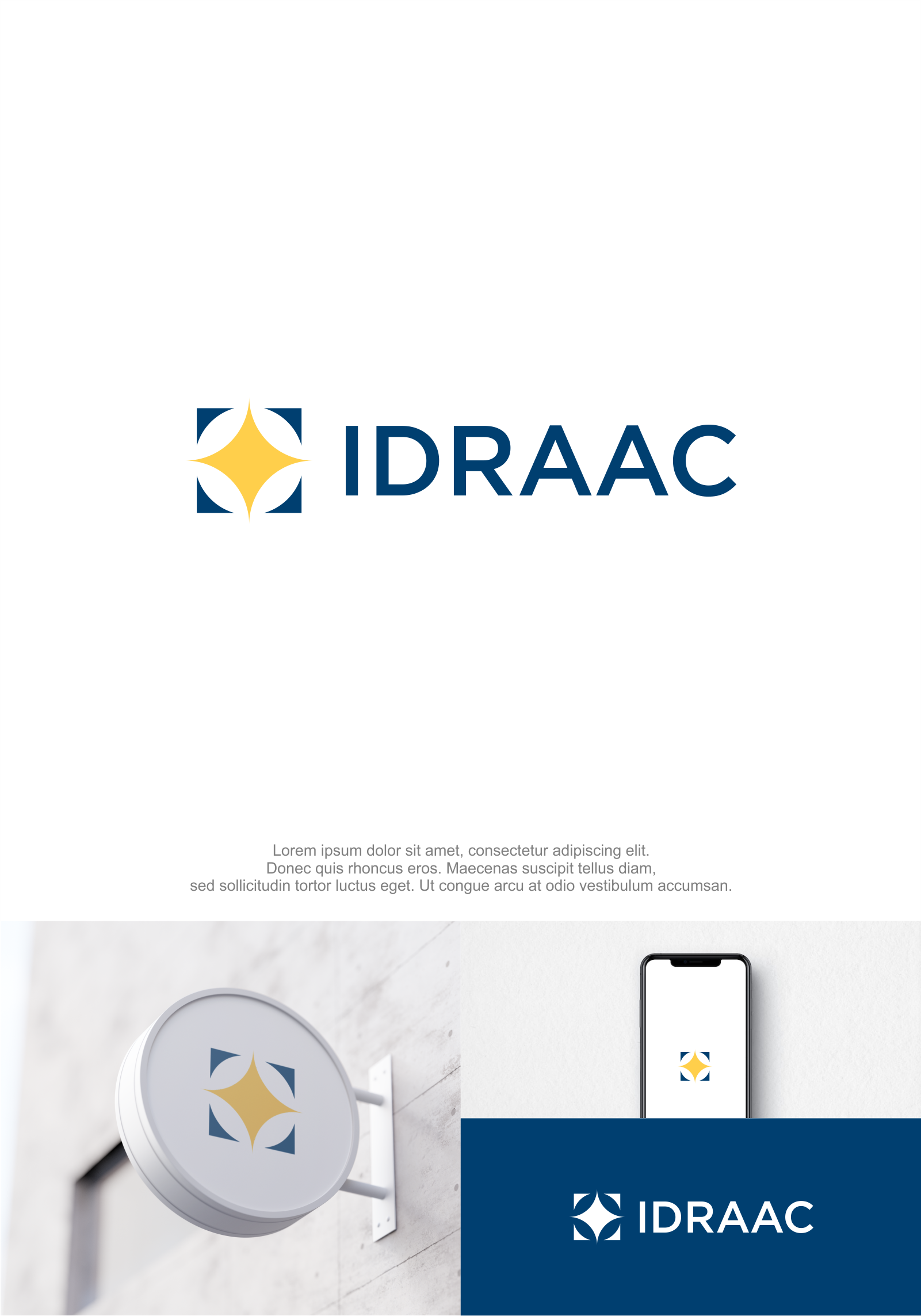 Logo Design by M.Syaiful Huda for IDRAAC | Design #32508452