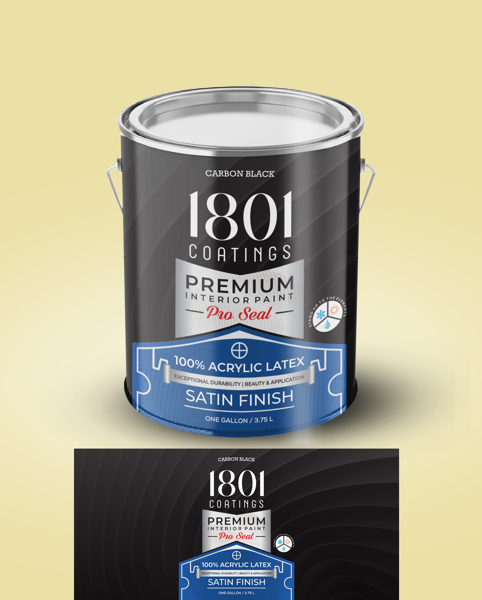 Label Design by Tuba Art Studio. IZ (IMRAN ZW) for this project | Design #32515388