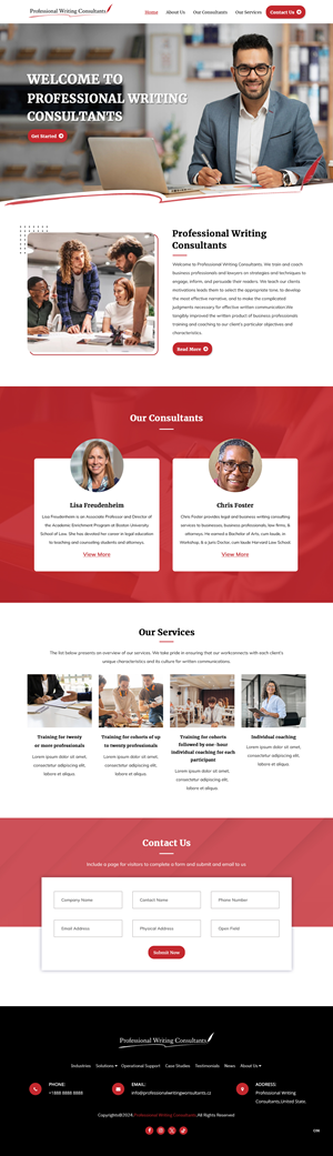 Web Design by pb for this project | Design: #32514297