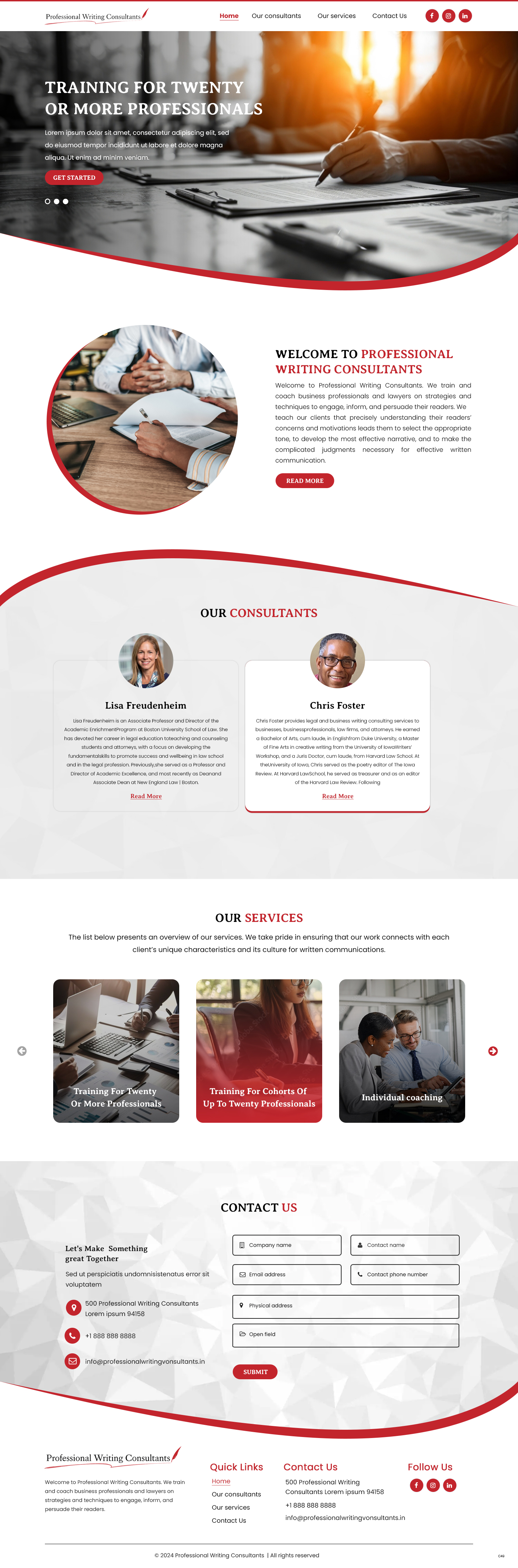 Web Design by pb for this project | Design #32514301