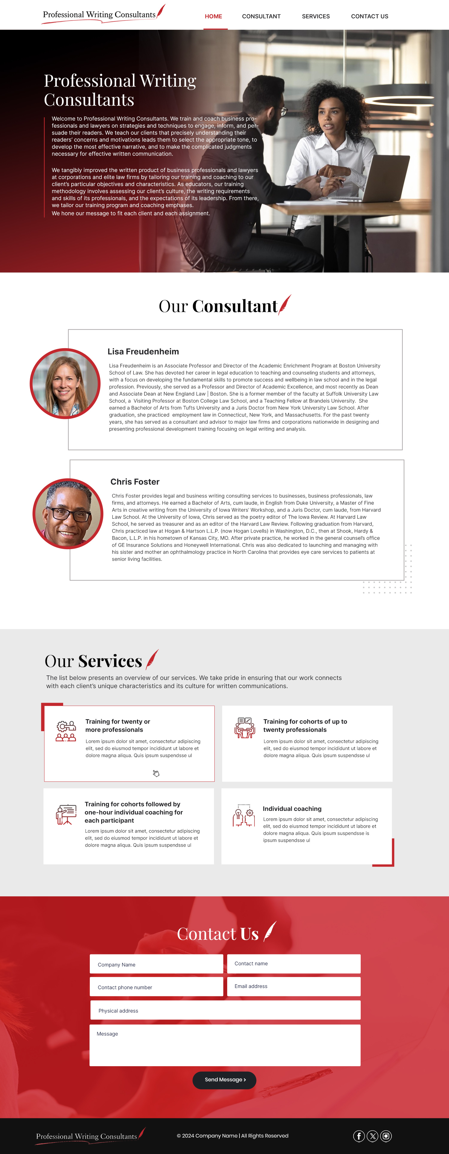 Web Design by pb for this project | Design #32514312