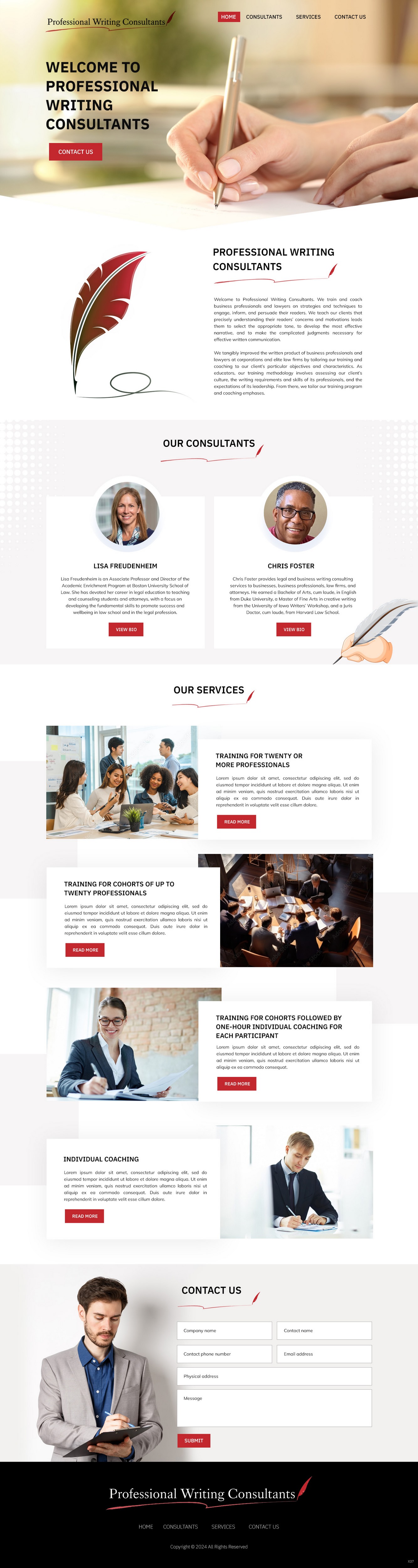 Web Design by pb for this project | Design #32514315