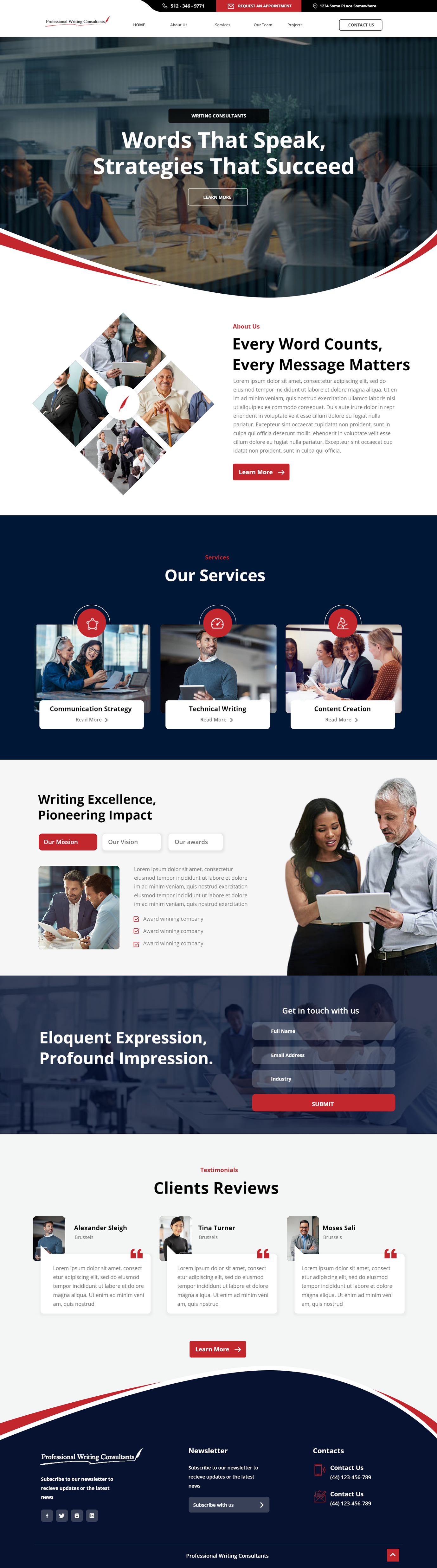Web Design by Andrew Asiimwe for this project | Design #32525475