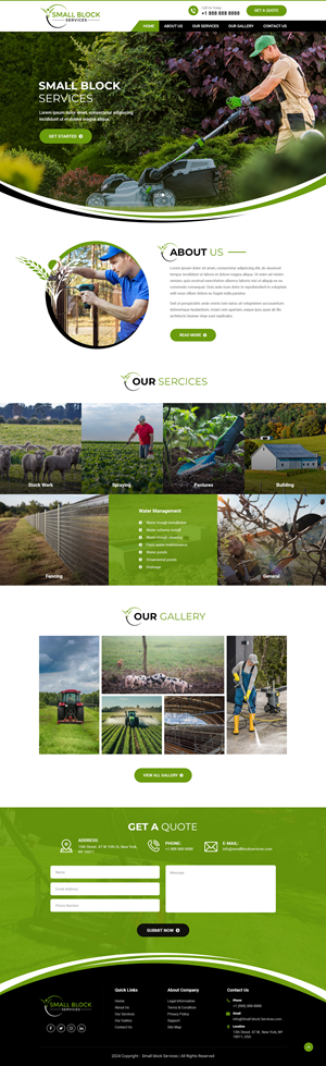 Wix Design by Dreams Designs for this project | Design: #32515282