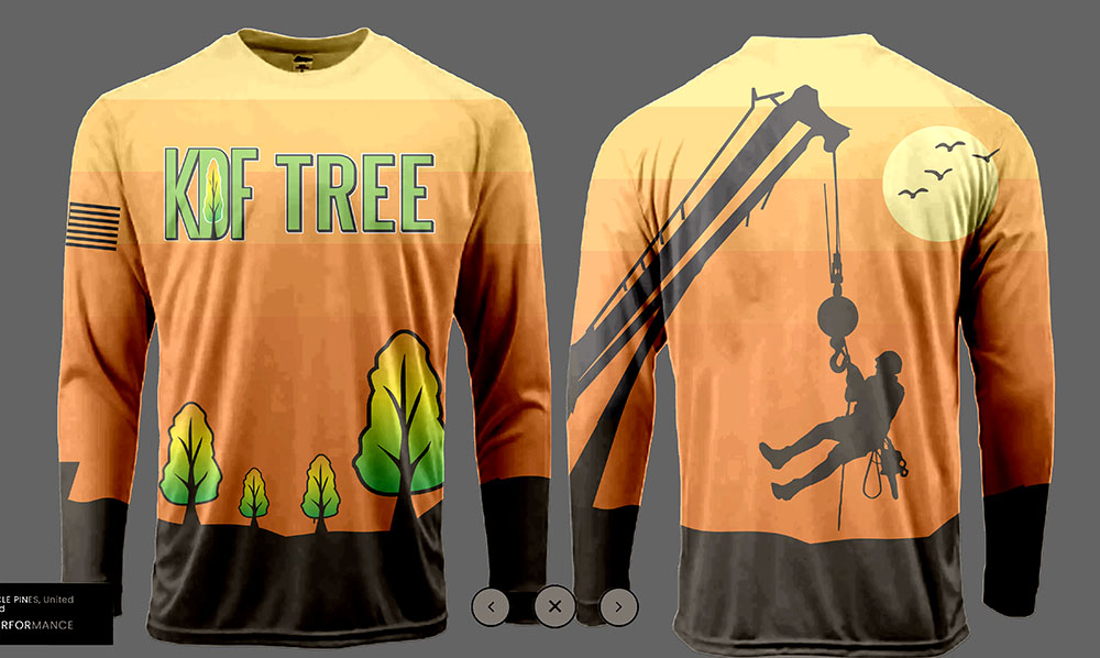 Diseño de Camiseta por Johncina para KDF Tree and Landscape LLC | Diseño #32530055