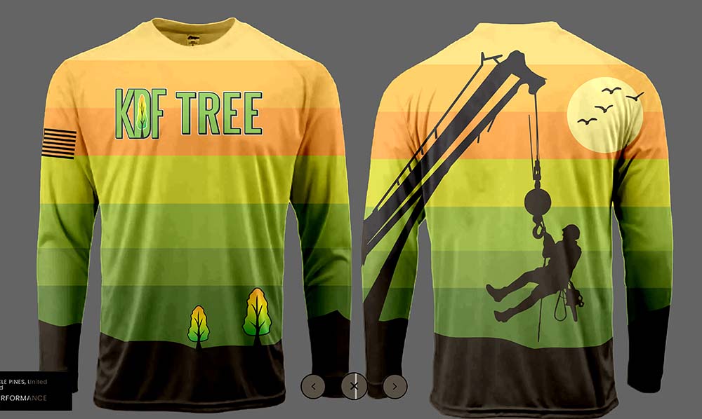 Diseño de Camiseta por Johncina para KDF Tree and Landscape LLC | Diseño #32534397