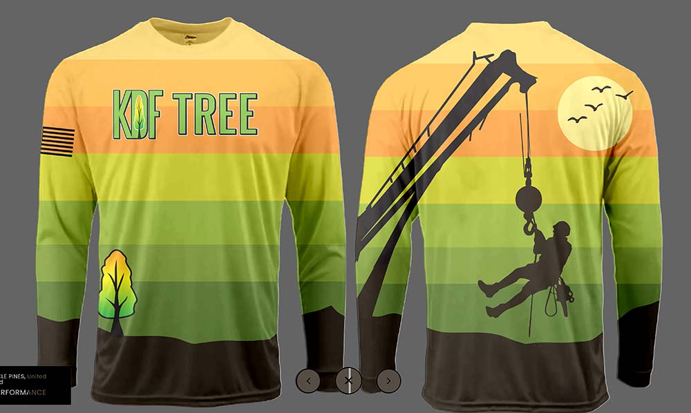Diseño de Camiseta por Johncina para KDF Tree and Landscape LLC | Diseño #32534435