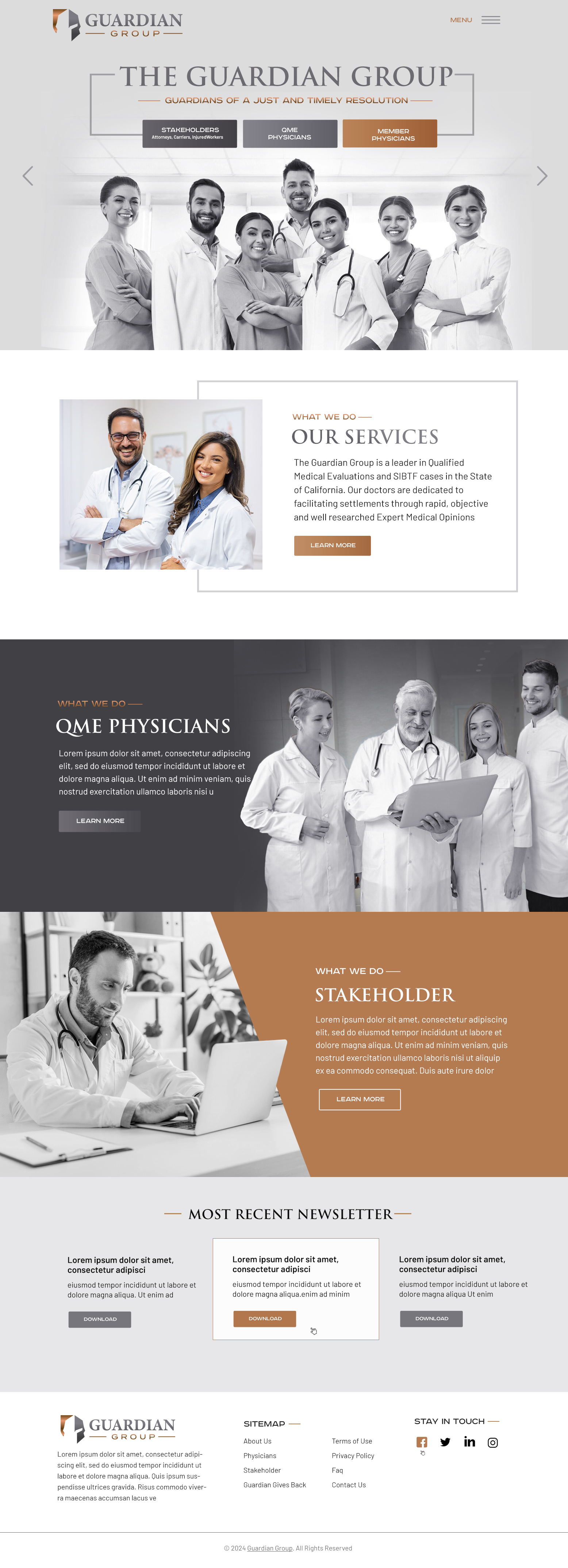 Web Design by Blue Sparrow for this project | Design #32562541