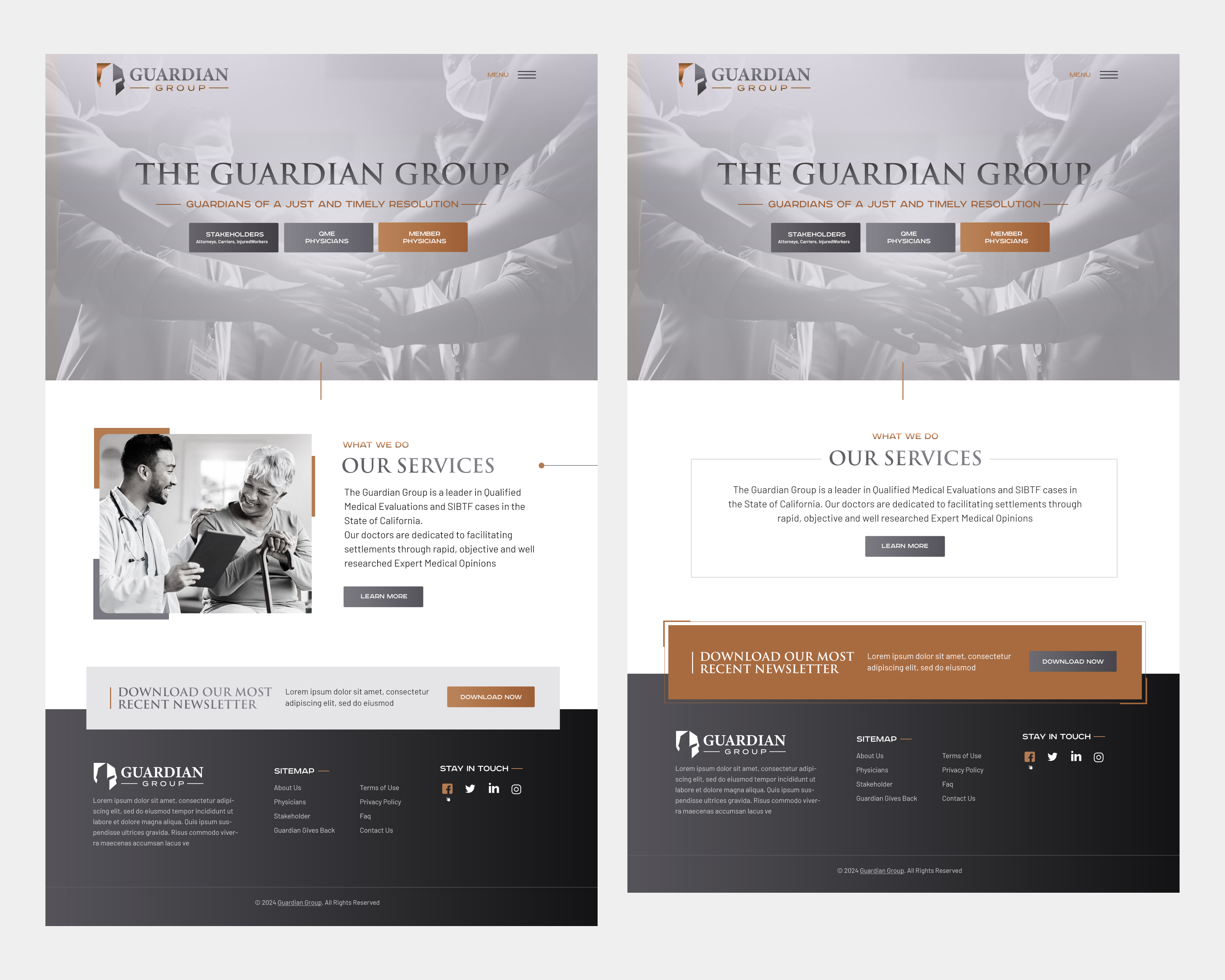 Web Design by Blue Sparrow for this project | Design #32565513