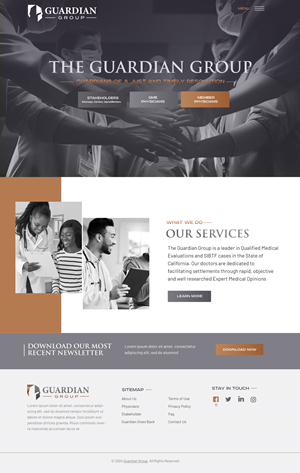 Web Design by Blue Sparrow for this project | Design: #32566010
