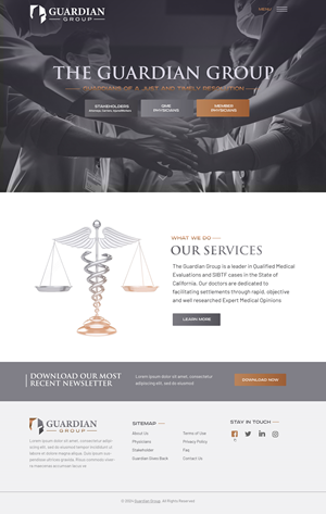 Web Design by Blue Sparrow for this project | Design: #32570403