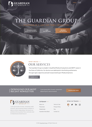 Web Design par Blue Sparrow pour ce projet | Design : #32578422