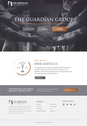 Web Design by Blue Sparrow for this project | Design: #32578437