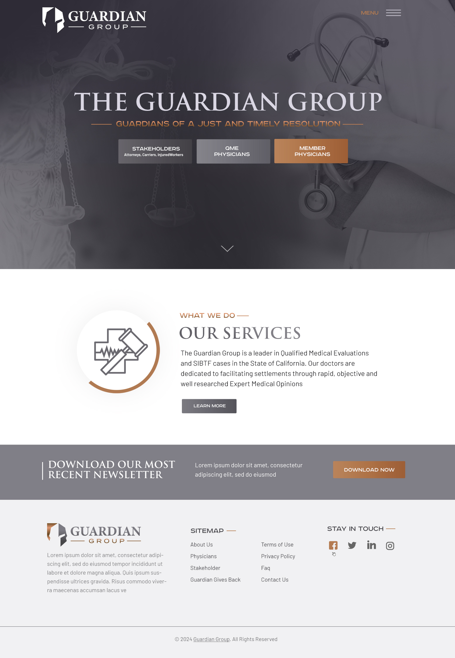 Web Design by Blue Sparrow for this project | Design #32586811
