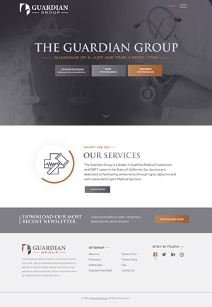 Web Design by Blue Sparrow for this project | Design: #32586811