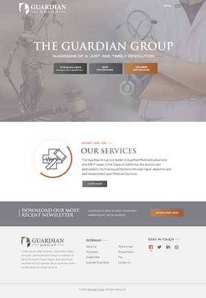 Web Design by Blue Sparrow for this project | Design: #32595398