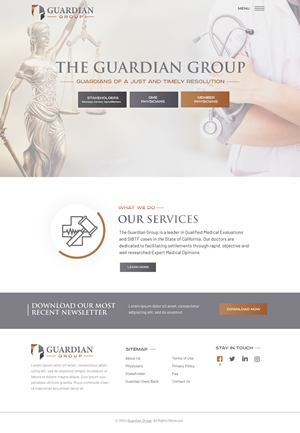 Web Design by Blue Sparrow for this project | Design: #32595400