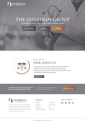 Web Design by Blue Sparrow for this project | Design: #32595407