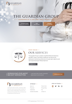 Web Design by Blue Sparrow for this project | Design: #32595408
