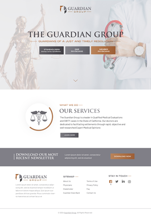 Web Design by Blue Sparrow for this project | Design: #32595417