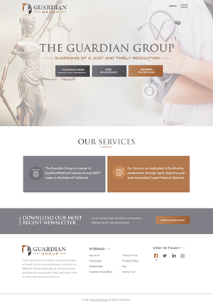 Web Design by Blue Sparrow for this project | Design: #32612643
