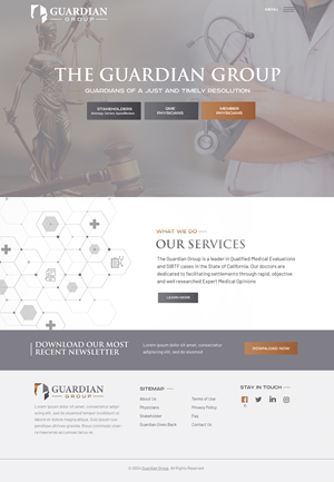 Web Design by Blue Sparrow for this project | Design: #32612644