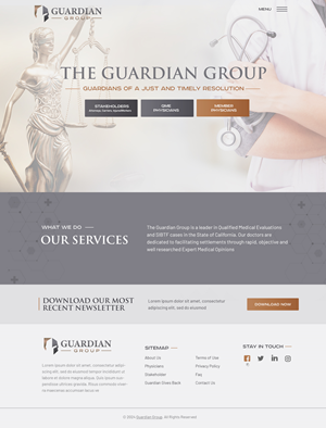 Web Design by Blue Sparrow for this project | Design: #32614803