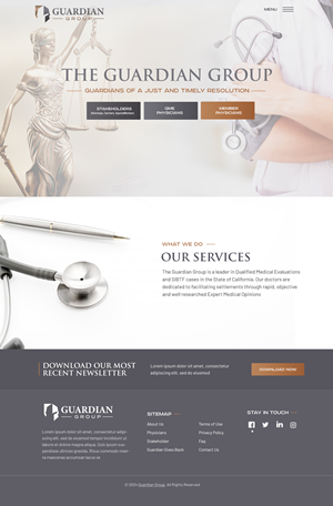 Web Design by Blue Sparrow for this project | Design: #32659529