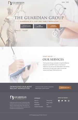 Web Design by Blue Sparrow for this project | Design: #32659531