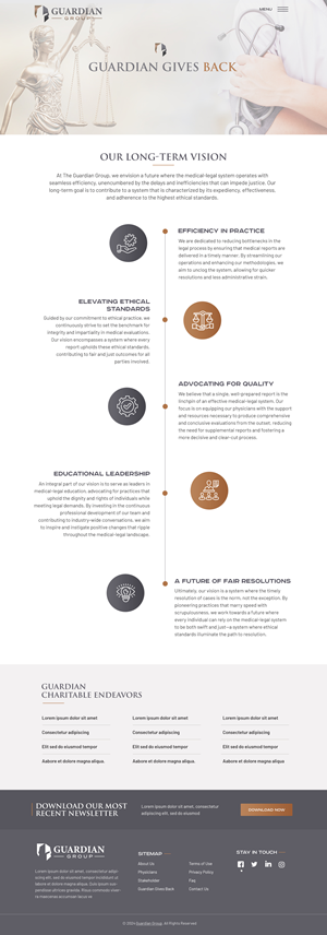 Web Design by Blue Sparrow for this project | Design: #32665972