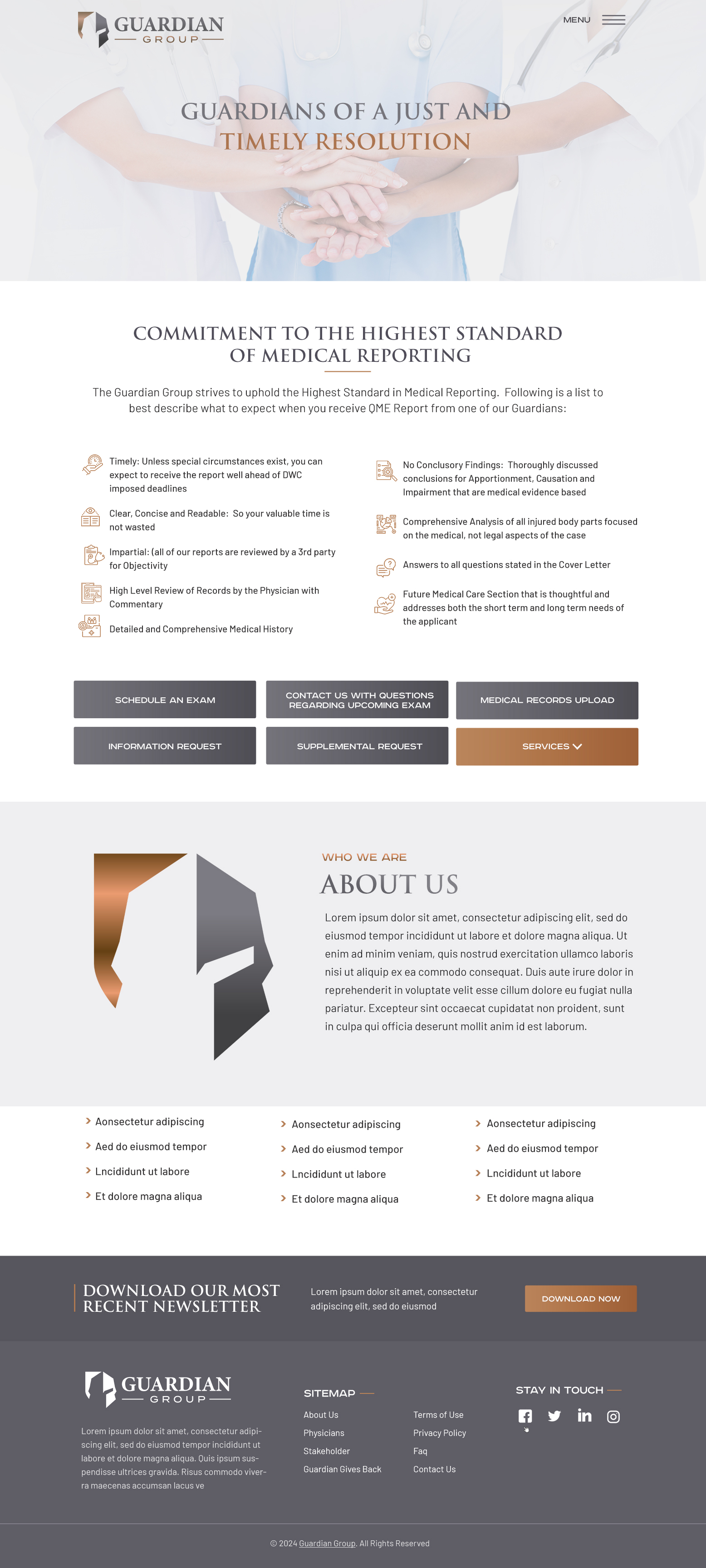 Web Design by Blue Sparrow for this project | Design #32675614