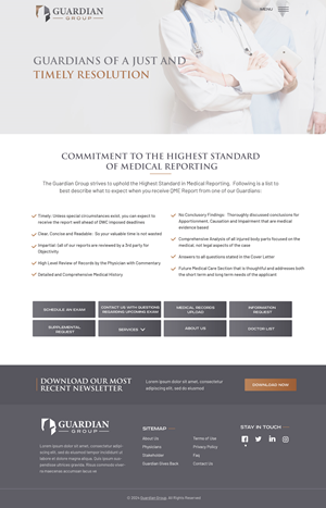 Web Design by Blue Sparrow for this project | Design: #32675615