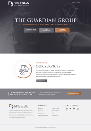 Web Design by Blue Sparrow for this project | Design: #32679641