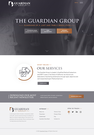 Web Design by Blue Sparrow for this project | Design: #32679642