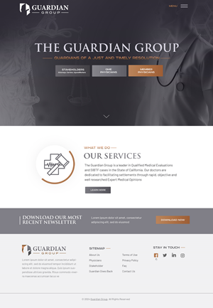 Web Design by Blue Sparrow for this project | Design: #32679643
