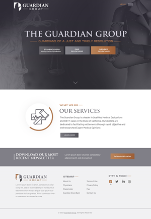 Web Design by Blue Sparrow for this project | Design: #32679644