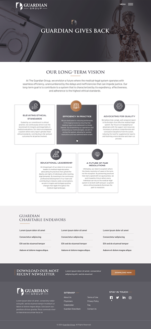 Web Design by Blue Sparrow for this project | Design: #32679686
